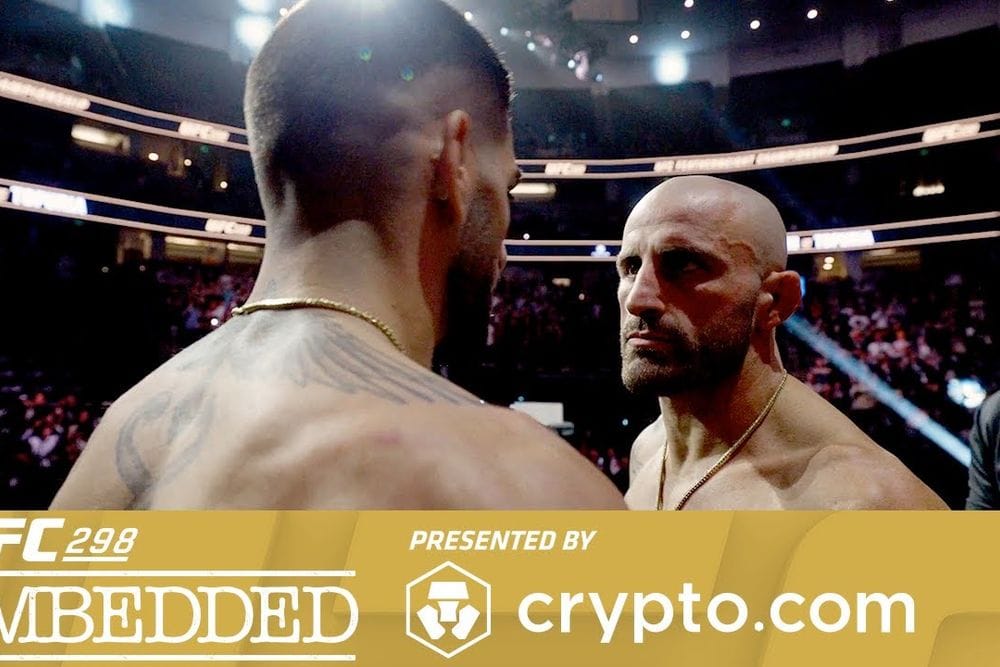 UFC 298 Embedded Vlog Series Episode 6: Weigh-In Drama and Fight Prep post image