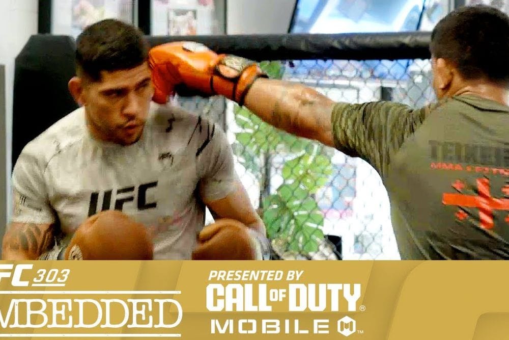 UFC 303 Embedded Vlog Series: Episode 1 Behind-the-Scenes Action post image