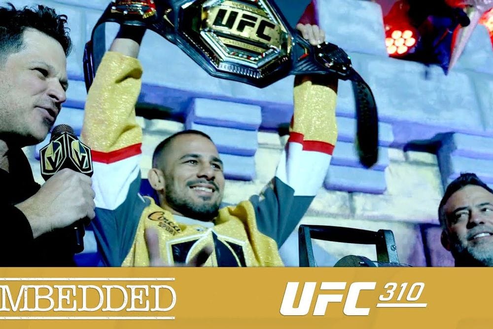 UFC 310 Embedded Vlog Series: Episode 4 Fighter Check-Ins and Prep post image
