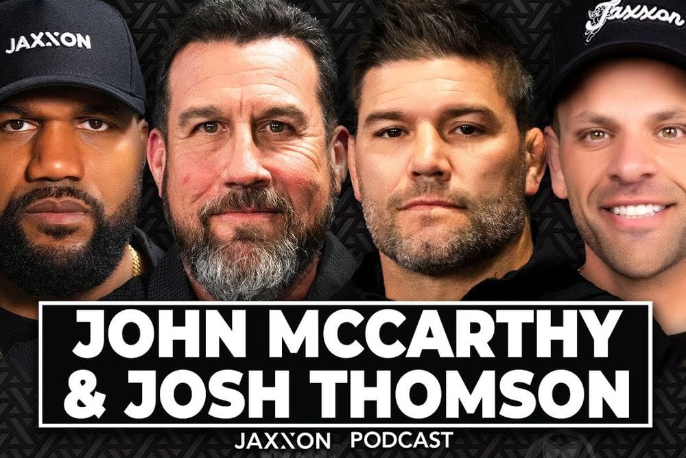 JAXXON PODCAST: Big John McCarthy & Josh Thomson on MMA Rules and Refereeing Insights post image