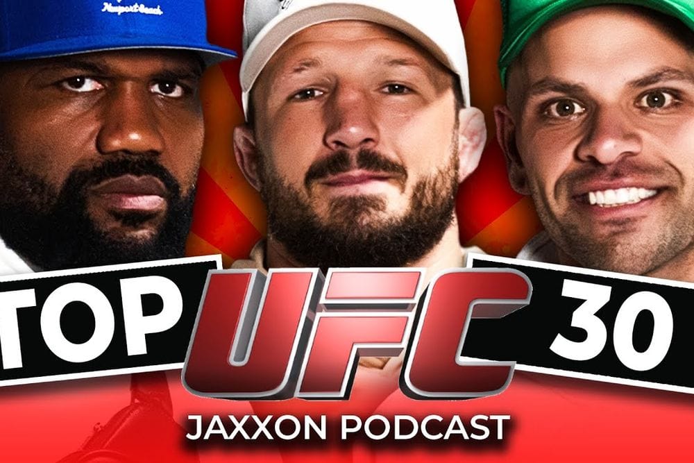 JAXXON Podcast: Ranking the Top 30 UFC Fighters of All Time post image