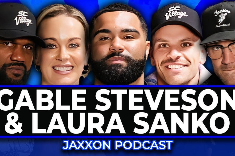 Laura Sanko and Gable Steveson Dive into UFC, WWE, and Olympic Wrestling on JAXXON Podcast post image