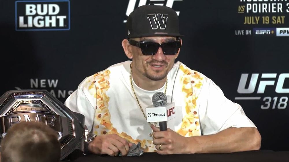 Max Holloway Shines at UFC 318 Post-Fight Press Conference post image