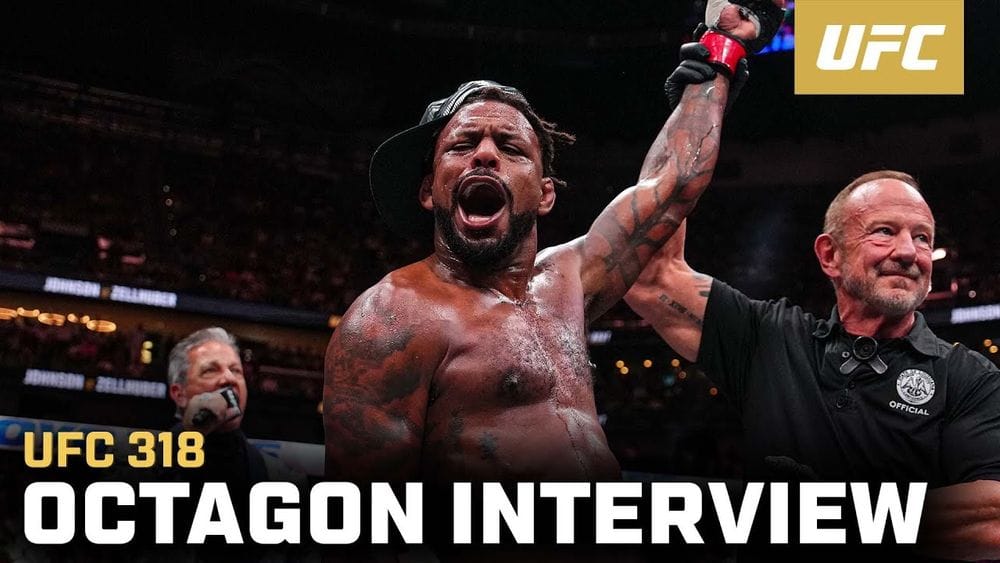 Michael Johnson Triumphs at UFC 318: Octagon Interview Highlights post image