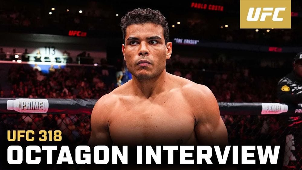 Paulo Costa Triumphs at UFC 318: Post-Fight Interview Highlights post image