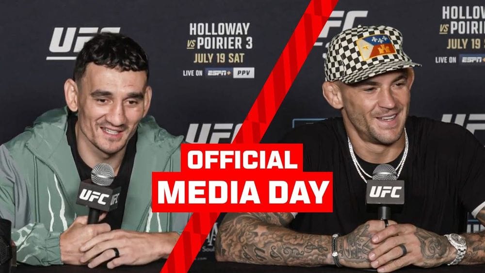 UFC 318 Media Day: Holloway and Poirier Clash Ahead of Epic Trilogy post image