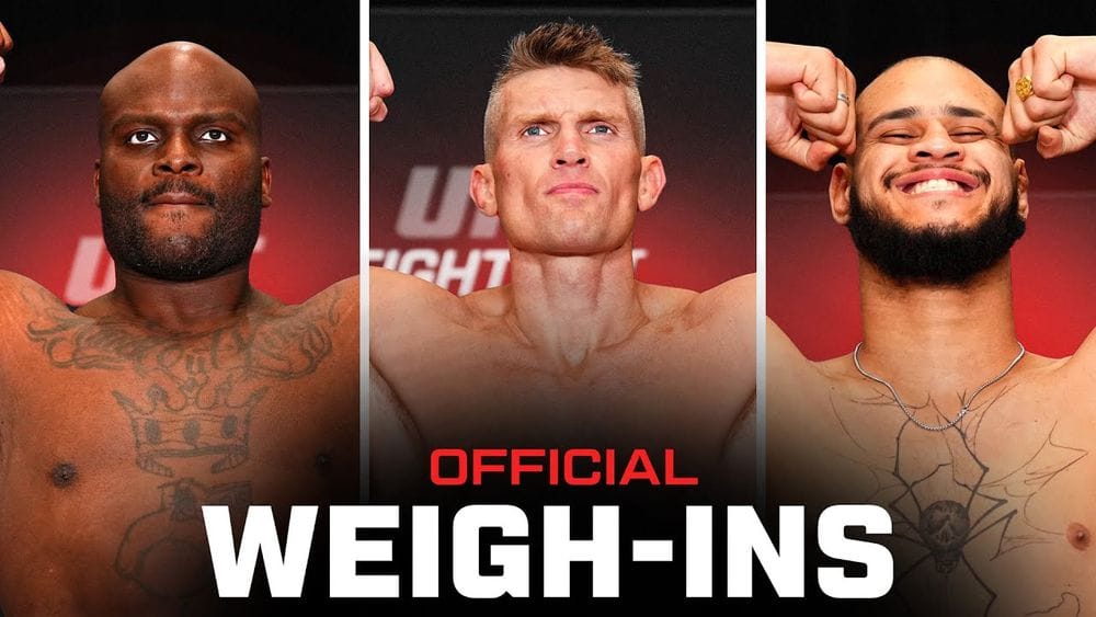 UFC Nashville Weigh-Ins: Lewis vs Teixeira Face-Off Highlights post image