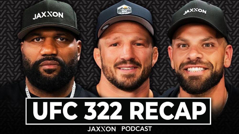 JAXXON Podcast: UFC 322 Recap with Rampage Jackson and TJ Dillashaw post image